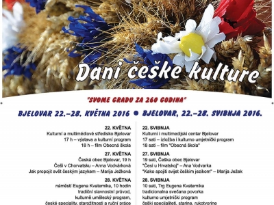 Dani češke kulture u Bjelovaru
