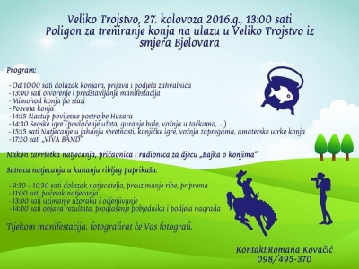 Bilogorske konjičke igre, Biloklik, Bilo-fiš - program