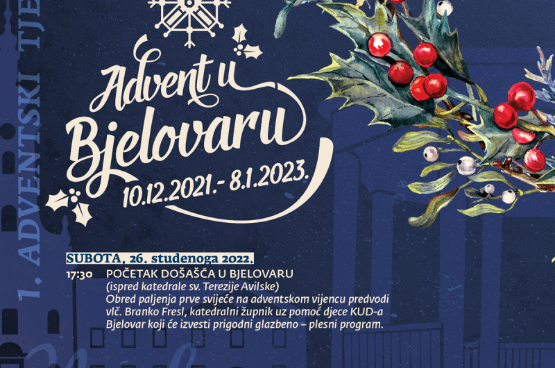 Advent u Bjelovaru 2022.