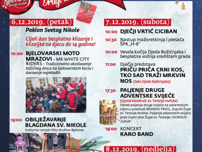 Advent u Bjelovaru 2019. - Drugi tjedan